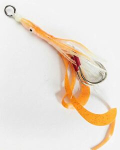 ASSISTE DOUBLE HOOK PIEUVRE 2/0 PHOSPHORESCENT