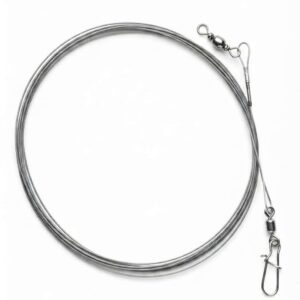 BAS DE LIGNE EN CABLE D'ACIER 1M