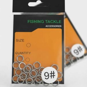 SACHET 20 ANNEAUX BRISES 9MM