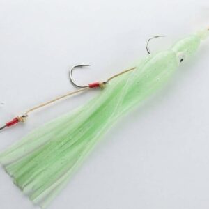 ASSISTE PIEUVRE TRIPLE HOOK 18CM PHOSPHORESCENT